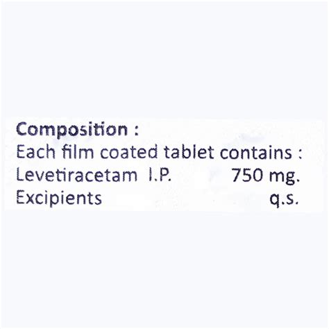 Levetas 750mg Tablet 10s Price Uses Side Effects Netmeds