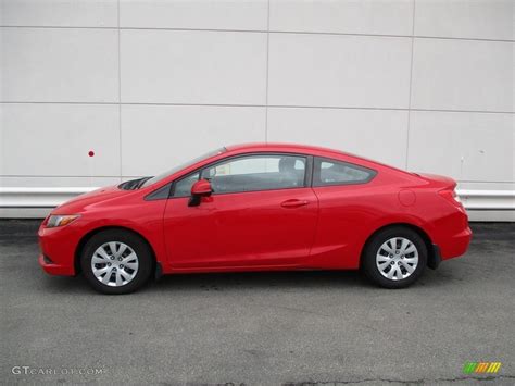 2012 Rallye Red Honda Civic LX Coupe 140715392 Photo 2 GTCarLot