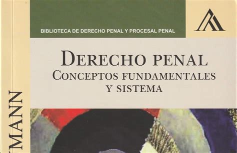 Librería Rashomon Derecho Penal Conceptos fundamentales y sistema