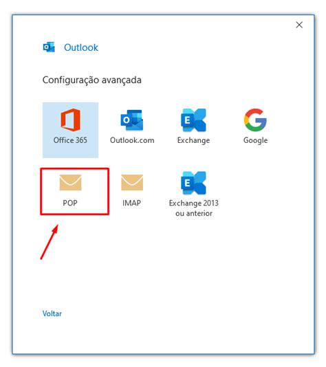 Como Configurar Conta De E Mail No Outlook 2021 POP 3