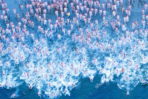 Swimmers Participate Dark Mofo Nude Editorial Stock Photo Stock