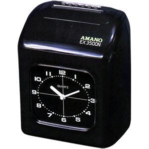 Amano EX3500N Electronic Time Clock - Time Clocks USA - 800-605-7308