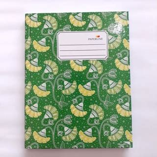 Jual Buku Tulis Hardcover Kuarto Paperline Isi 100 Lembar Shopee