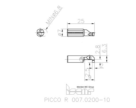 ISCAR Cutting Tools - Metal Working Tools - PICCO R/L 002-007 : 6402402 ...