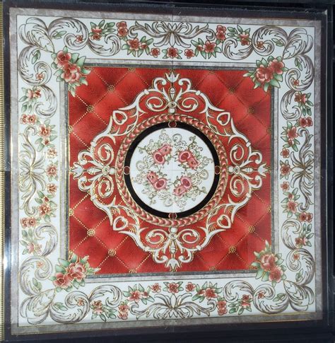 Polished Rangoli Patten Tiles Size 2x2 Feet 600x600 Mm At Best Price