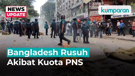 Bangladesh Membara Internet Putus Massa Serbu Kantor Polisi Dan