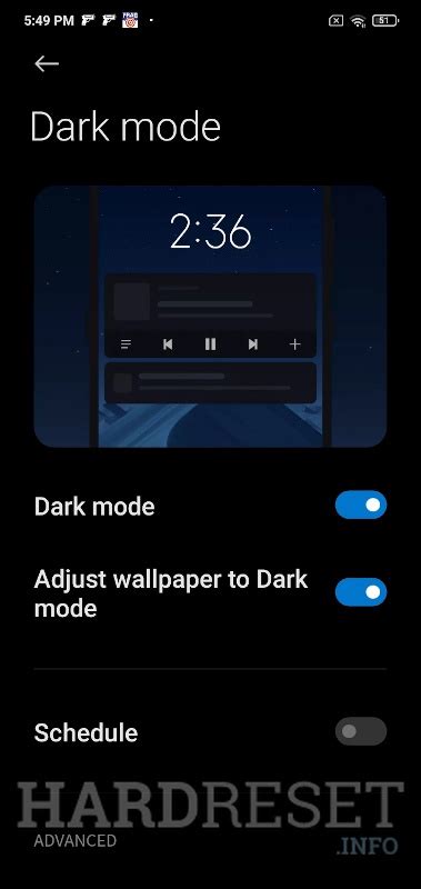 Dark Mode Redmi K Gaming How To Hardreset Info