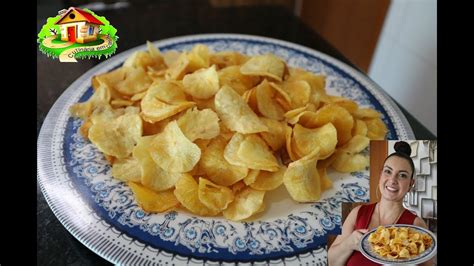 VOCÊ CONHECE ESSA RECEITA Chips de mandioca Receita SUPER FÁCIL E