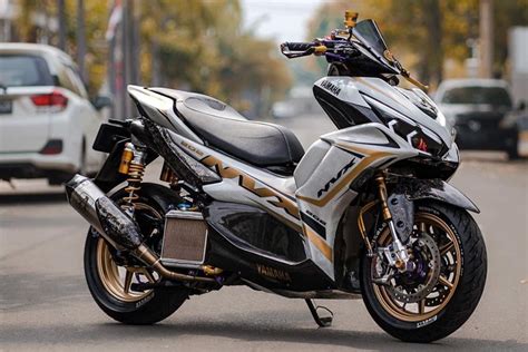 Keunggulan Yamaha Aerox Performa Sporty Dan Desain A