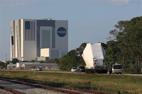 NASA's Orion crew capsule arrives in Florida to prep for test flight ...