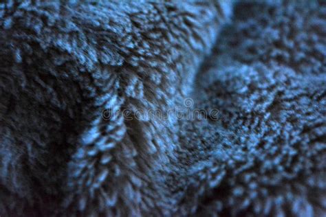 Fur Fluffy Background Synthetic Not Natural Gray Fluffy Fur Stock