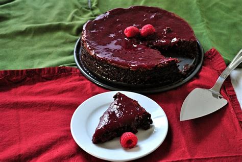 Chocolate Chili Raspberry Torte - Delight Gluten-Free