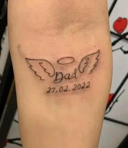 Top 81 Miss You Dad Tattoo Designs Super Hot In Cdgdbentre