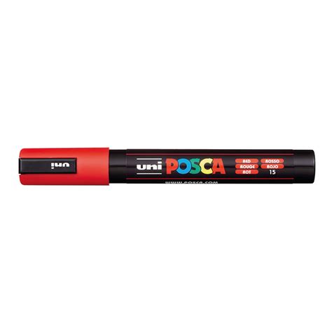 Posca Pc M Red Unidad