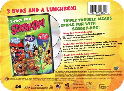 3 Pack Fun Scooby Doo Dvd