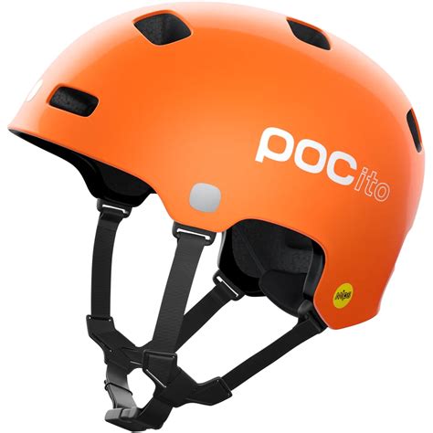 Poc Pocito Crane Mips Kinderhelm Fluorescent Orange Bike