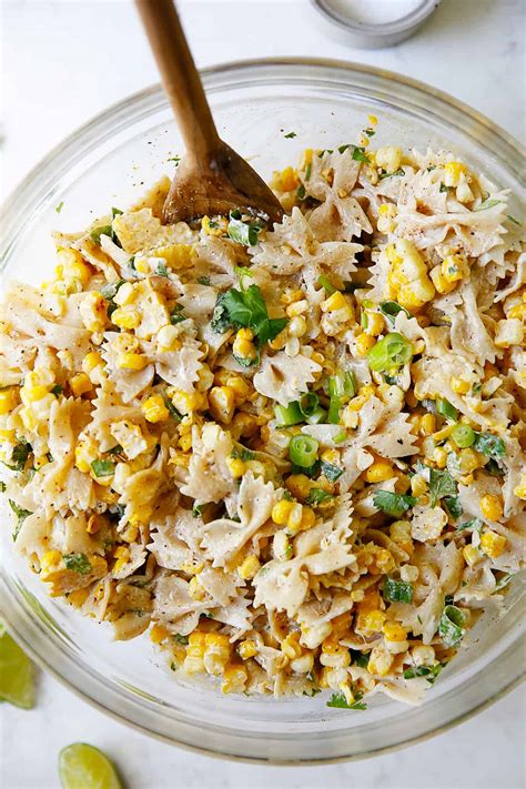 Mexican Street Corn Pasta Salad Lexi S Clean Kitchen