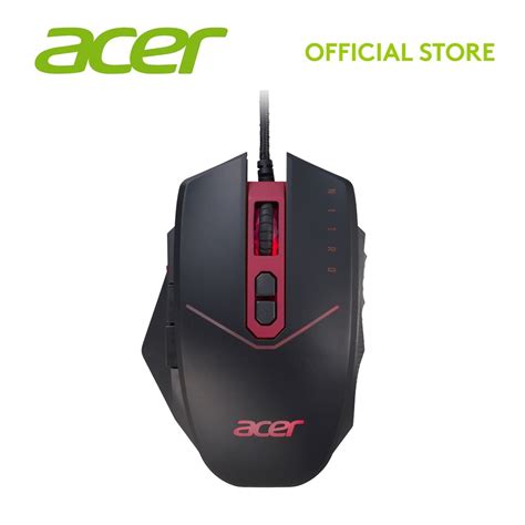 Acer Nw120 Nitro Wired Gaming Mouse Black Shopee Philippines