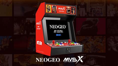 Neo Geo Mvs Arcade Cabinet Is Returning With An Updated 499 Model Pcmag