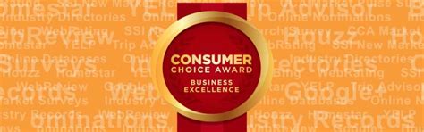 We Are Proud To Win Our Fifth Consumer Choice Award