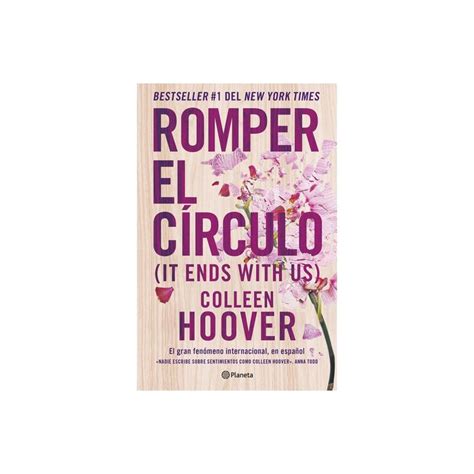 Romper El Círculo It Ends with Us Spanish Edition by Colleen