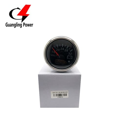 52mm Pointer Voltmeter Voltage Gauge Waterproof Digital Display Gauges