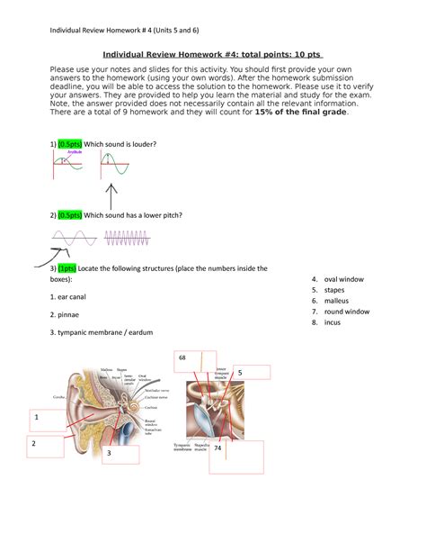 PSYC 230 HW 4 Individual Review Homework 4 Individual Review