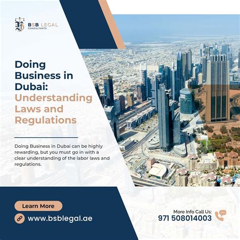 Doing Business in Dubai: Understanding Laws and Regulations - bsb.legal
