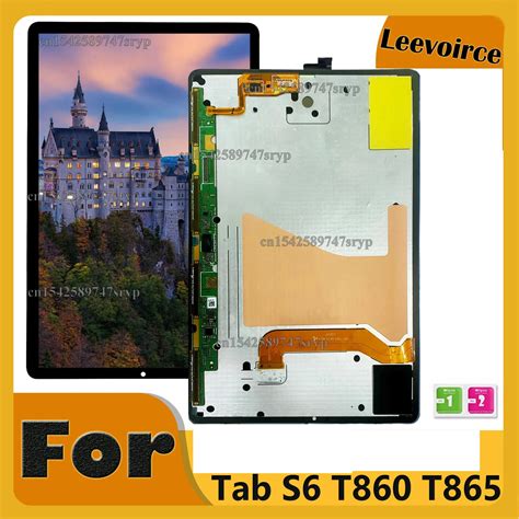 Pantalla T Ctil Lcd De 2019 Pulgadas Repuesto Probado Para Tab S6 T860 T865 T865n T867