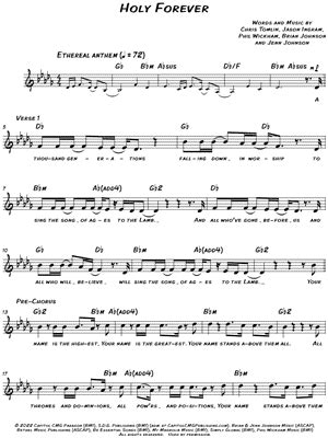 "Holy Forever" Sheet Music - 9 Arrangements Available Instantly ...