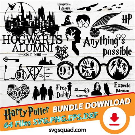 Harry Potter Svg Bundle - I have had soo much fun working with my ...