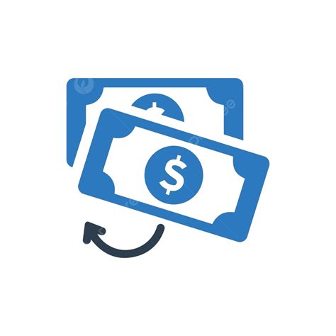 Icono De Transferencia De Dinero Icono De Moneda De Pago Vector Png