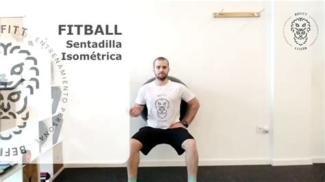 FITBALL Sentadilla Isométrica YouTube