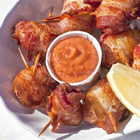 Bacon Wrapped Scallops