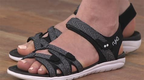 Ryka Sport Sandals With CSS Technology Savannah On QVC YouTube