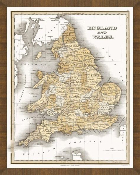 Old England Map