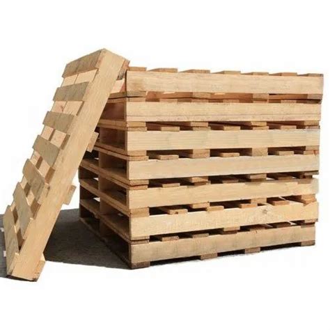 Way Rectangular Heavy Duty Wooden Pallet For Shipping Capacity Upto