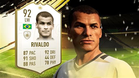 Fifa 19 Icon Rivaldo Review 92 Prime Icon Rivaldo Player Review