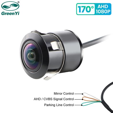 GreenYi Cam Ra De Recul AHD1080P Pour Voiture Vue Avant Et Arri Re