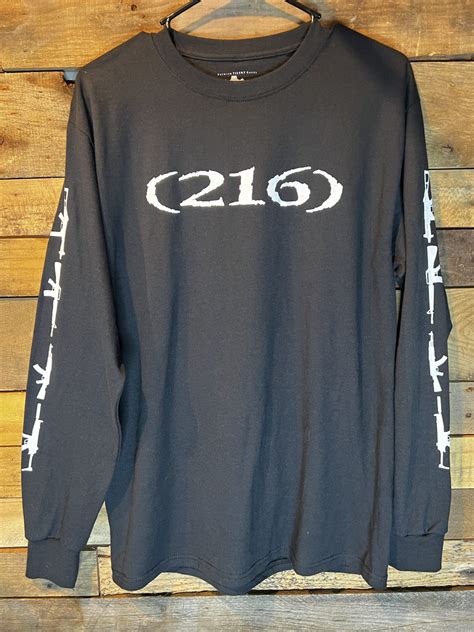 216 The Answer Long Sleeve T Shirt Black Mushroomhead Official