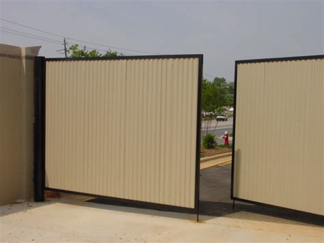 Metal Dumpster Gates In Raleigh Cary Durham And Eastern Nc Apex