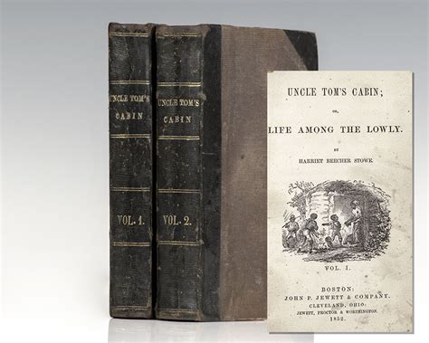 Uncle Toms Cabin Harriet Beecher Stowe First Edition