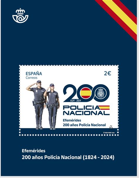 Correos presenta un sello que conmemora el Bicentenario de la Policía