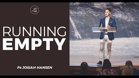 Running Empty Ps Josiah Hansen Youtube