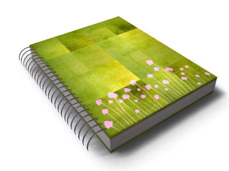 Second Life Marketplace - Green Spiral Notebook