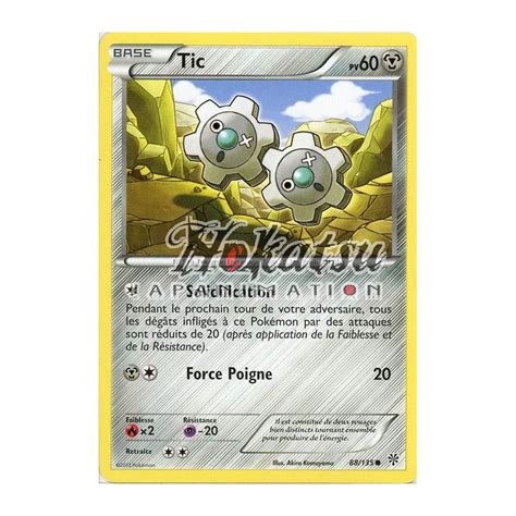 Achat PKM 088 135 Tic NB08 Tempête Plasma Pokemon Hokatsu