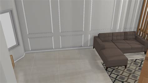 Projeto Sala De Juliana Planta 3D Mooble