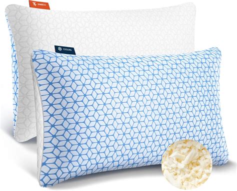 Amazon QUBA LINEN Queen Size Bed Pillows Set Of 2 Medium