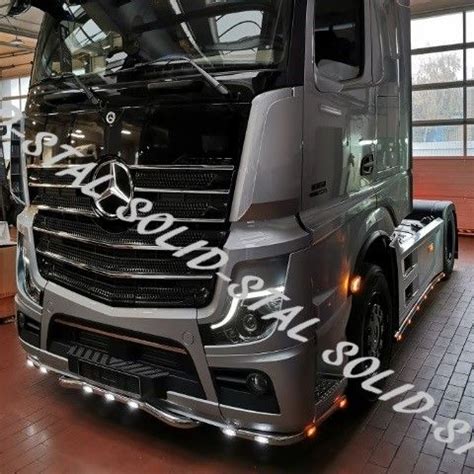 Orurowanie DOLNE POD ZDERZAK Mercedes Actros Mp4 Euro 6 3 części