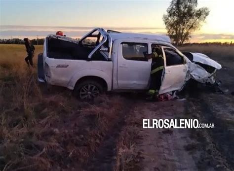 Menor De Edad Falleci Tras El Vuelco En La Ruta El Rosalenio